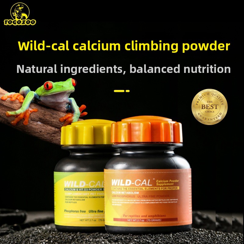 Calcium Powder Reptile - TOGOZOO WILDCAL Порошок кальций для рептилий