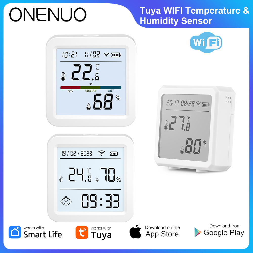 Digital Hygrometer Probe - ONENUO Tuya Wi-Fi датчик температуры и