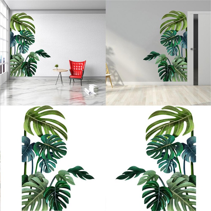 Большие скандинавские зеленые  – обзор и цена Pvc Panel Background